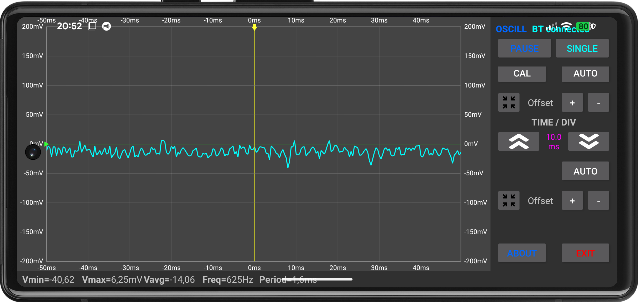 Oscill droid 2 menu 3